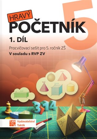 Hravý početník 5 - pracovní sešit - 1. díl koupíte na Kosmas.cz