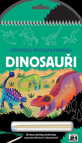 Vyškrabuj, objevuj, vybarvuj - Dinosauři