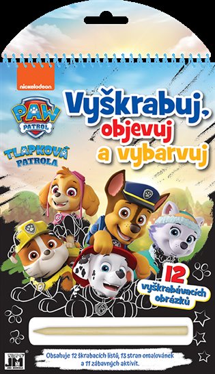 Vyškrabuj, objevuj, vybarvuj - Tlapková patrola