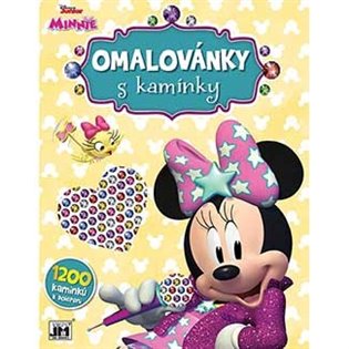 Omalovánky s kamínky - Minnie - 