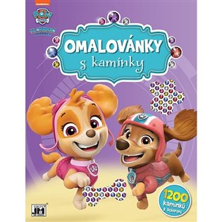 Omalovánky s kamínky - Tlapková patrola - 