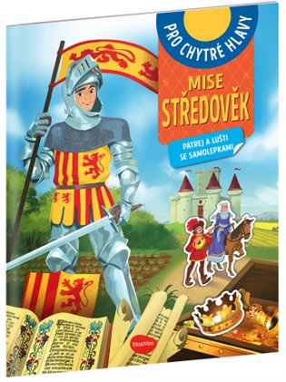 Mise středověk - Pátrej a lušti se samolepkami koupíte na Kosmas.cz