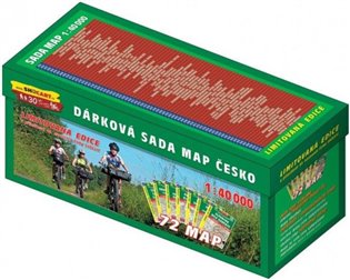 Dárková sada map - Česko 1:40 000