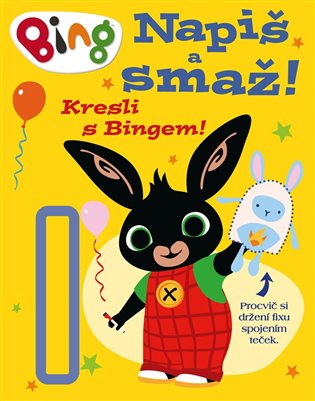 Kniha Bing - Napiš a smaž
