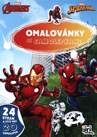 Jiri Models Omalovánky A4 se samolepkami Prasátko Peppa