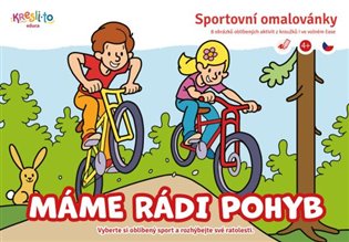 Máme rádi pohyb - Sportovní omalovánky - 