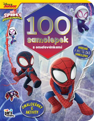 Spidey - 100 samolepek s omalovánkami JIRI MODELS a. s.