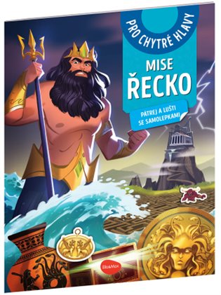 Mise Řecko - Pátrej a lušti se samolepkami koupíte na Kosmas.cz