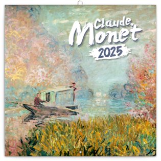 Poznámkový kalendář Claude Monet 2025 - 