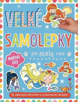 Velké samolepky pro malé ruce - Mořské víly - 