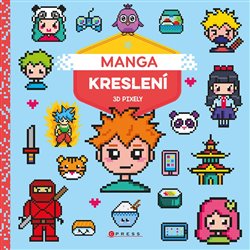 Kniha Manga kreslení 3D pixely