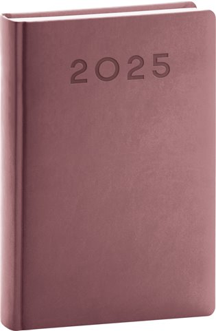 Denní diář Aprint Neo 2025, růžový - 