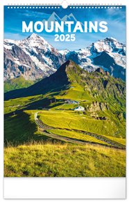 Nástěnný kalendář Hory 2025