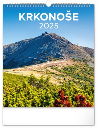 Nástěnný kalendář Krkonoše 2025 - 