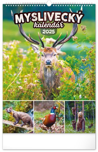 Nástěnný kalendář Myslivecký 2025 - 