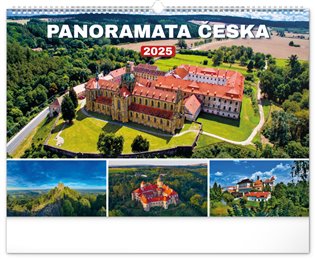 Nástěnný kalendář Panoramata Česka 2025 - 