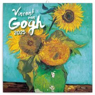 Poznámkový kalendář Vincent van Gogh 2025