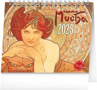 Stolní kalendář Alfons Mucha 2025 - 