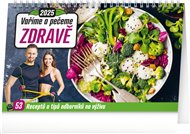 Stolní kalendář Vaříme a pečeme zdravě 2025
