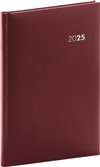 Obálka knihy Týdenní diář Balacron 2025, bordó