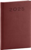 Obálka knihy Týdenní diář Aprint Neo 2025, vínový