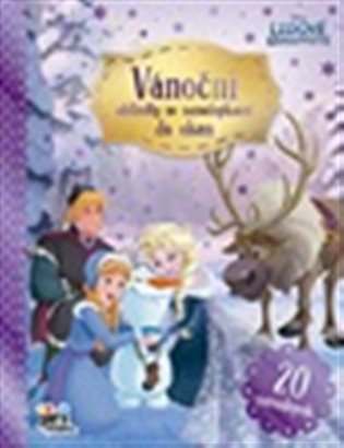 Vánoční aktivity se samolepkami do oken Ledové království - 