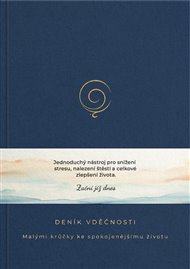 Deníku vděčnosti - modrý: Malými krůčky ke spokojenějšímu životu
