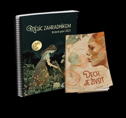 Kniha Měsíc zahradníkem Krásné paní 2025
