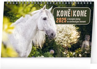 Stolní kalendář Koně – Kone CZ/SK 2025
