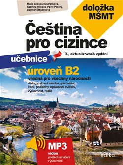Čeština pro cizince B2. s doložkou MŠMT koupíte na Kosmas.cz