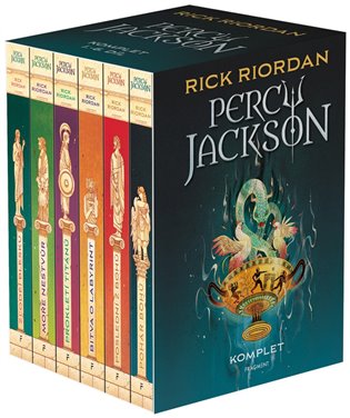 Percy Jackson - BOX 6 knih (dárkový box) koupíte na Kosmas.cz