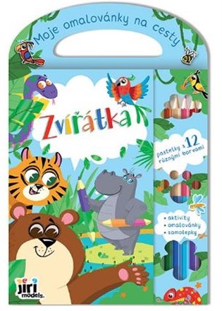 Moje omalovánky na cesty - Zvířátka - 