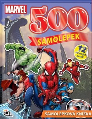 500 samolepek Marvel - 