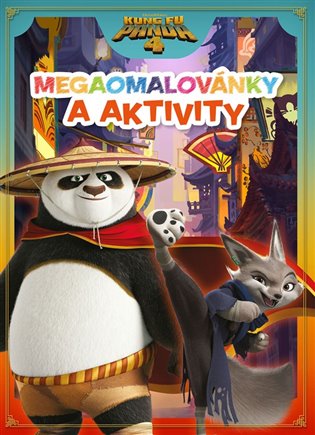 Kung Fu Panda 4 - Mega omalovánky a aktivity - 