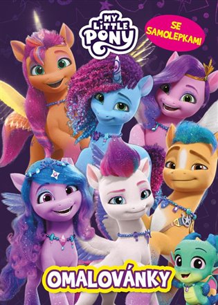 My Little Pony - Omalovánky se samolepkami - 