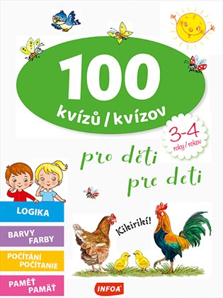 100 kvízů pro děti (3-4 roky)