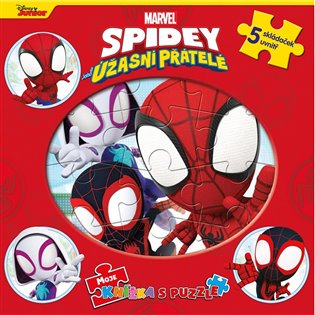 Spidey a jeho úžasní přátelé: Moje knížka s puzzle - kolektiv
