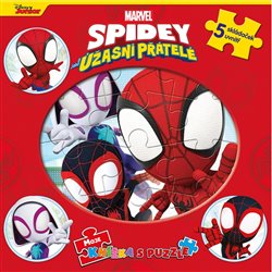 Kniha Spidey a jeho úžasní přátelé: Moje knížka s puzzle