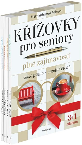 Křížovky pro seniory plné zajímavostí (box) -  kolektiv