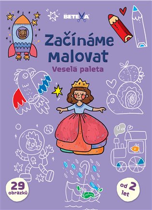 Začínáme malovat - Veselá paleta -  kolektiv autorů