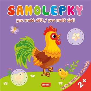 Samolepky pro malé děti - Naše zvířátka - 