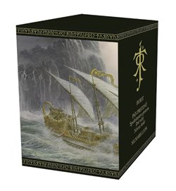 Tolkien BOX – loď I - Hobit, Společenstvo prstenu, Dvě věže, Návrat krále, Silmarillion