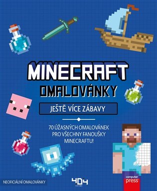Omalovánky Minecraft – Ještě více zábavy - 