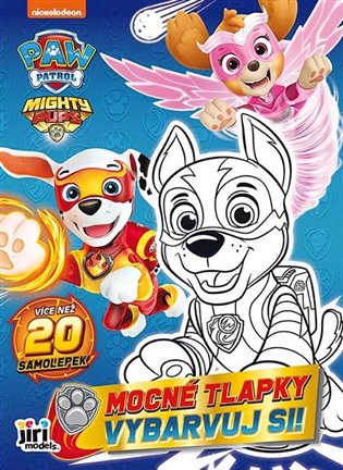 Vybarvuj si! Tlapková patrola Mocné tlapky - 