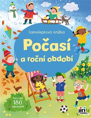 Samolepková knížka Počasí a roční období - 