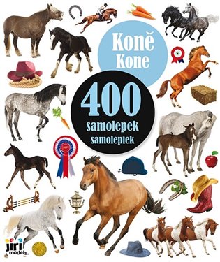400 samolepek Koně - 