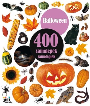 400 samolepek Halloween - 