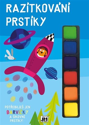 Razítkování prstíky Raketa - 