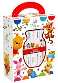 Medvídek Pú - Kufřík plný knížek: 12 úžasných knížek pro nejmenší (prac.) -  kolektiv