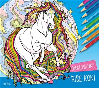 Říše koní - omalovánky - 